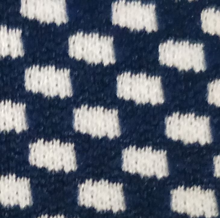 Jacquard Knitted Mesh Fabric